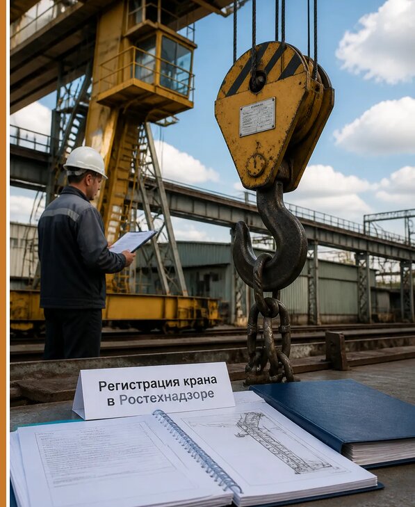 Регистрация крана в Ростехнадзоре в Люберцах от 15782 р. | Авеста ОТиПБ